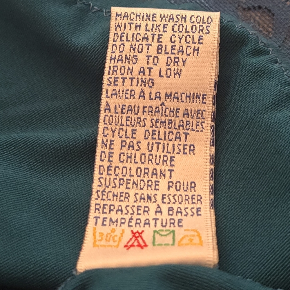 RICKI'S XL Minimalist Teal Lace Tank Top Y2K Layering V-Neck Camisole Basic Chic - Picture 13 of 13